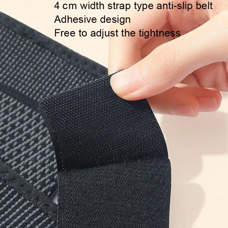 1 Pair Strap Compression Knee Pads Anti-Cold and Anti-Slip Pads, Style: Mugwort XL