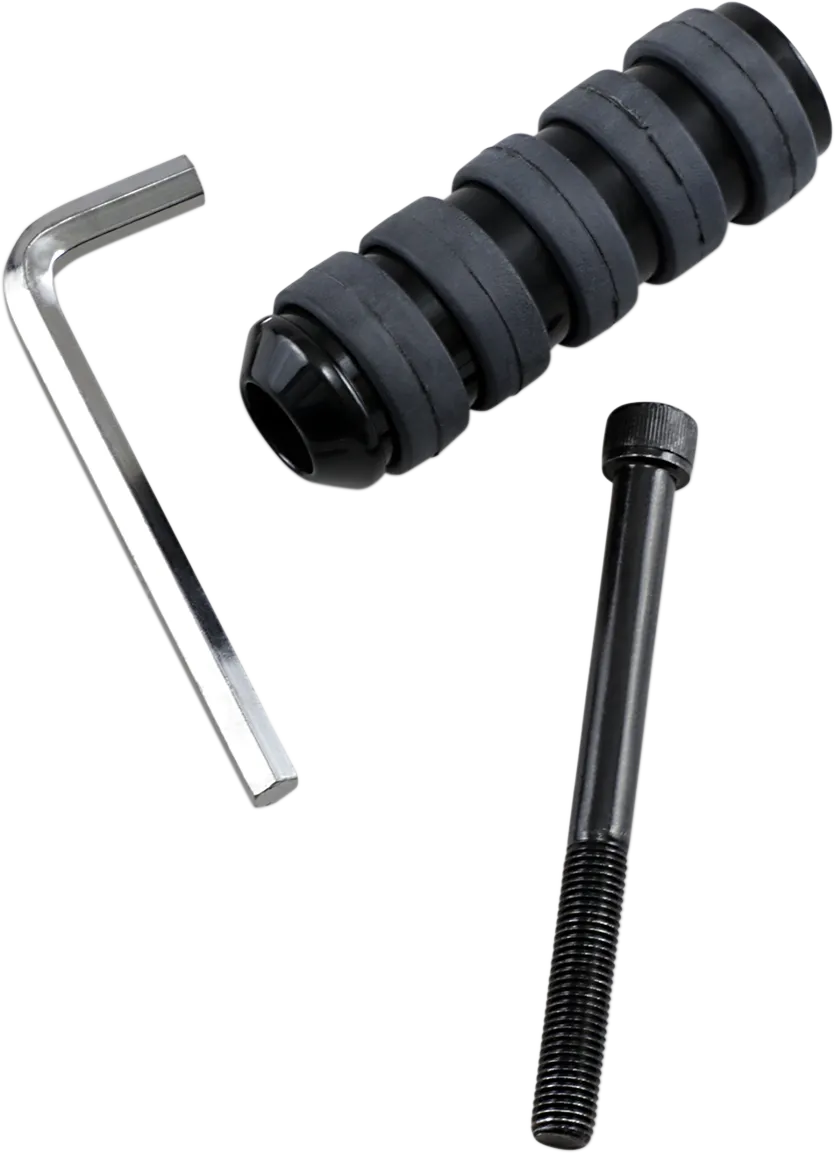 1603-0351 - DRAG SPECIALTIES Soft-Ride Shift Peg - Large - Black 362046