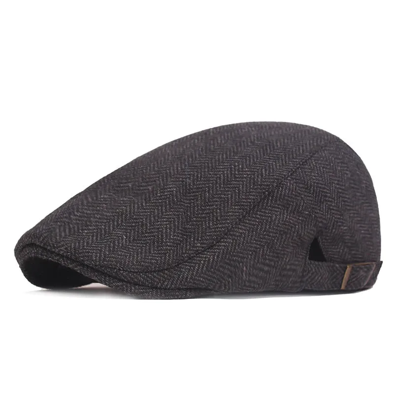 1920s Inspired Men's Black Coffee Cotton Baseball Cap with Graphic Prints for Streetwear Enthusiasts