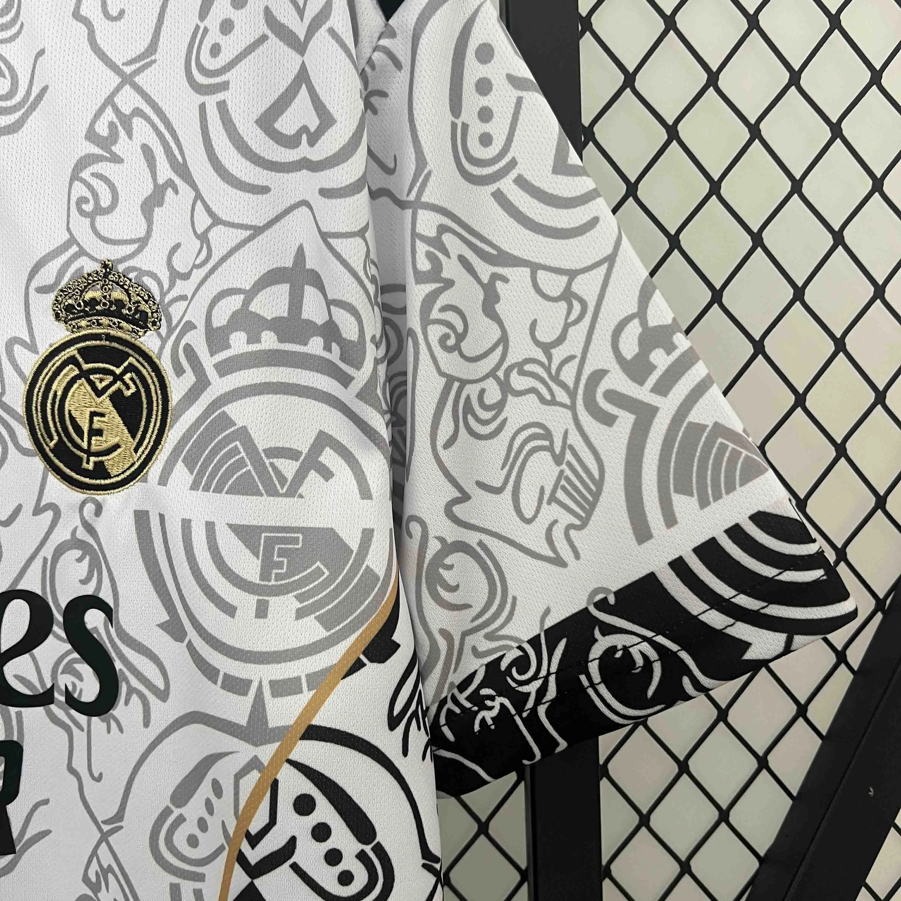 24-25 Real Madrid Multi-Color International White Kit