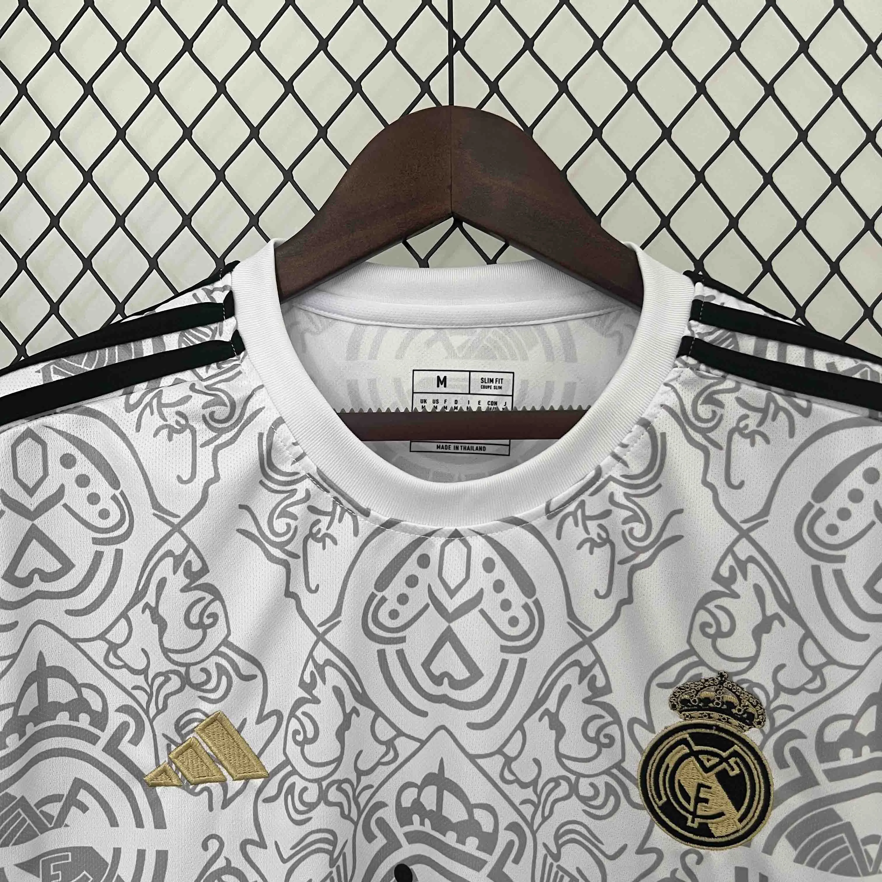 24-25 Real Madrid Multi-Color International White Kit