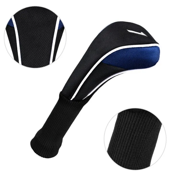 3 in 1 No.1 / No.3 / No.5 Golf Club Protective Cover(Black)