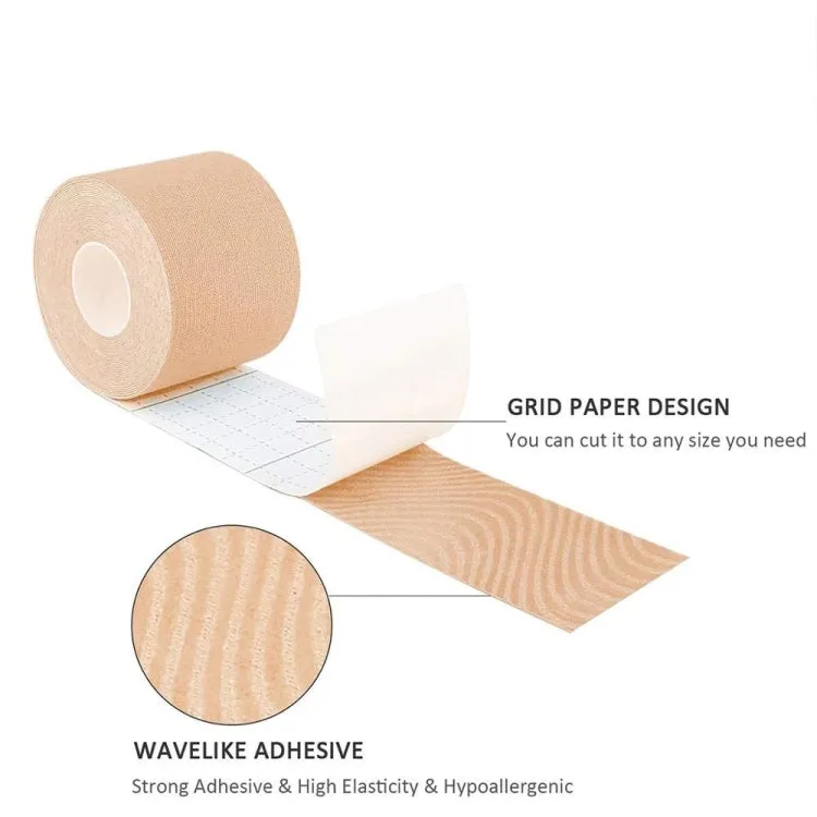 3 PCS Muscle Tape Physiotherapy Sports Tape Basketball Knee Bandage, Size: 3.8cm x 5m(Purple)
