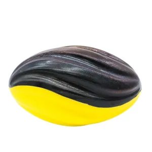 8" Black and Yellow Foam Footballs (Sack of 40)