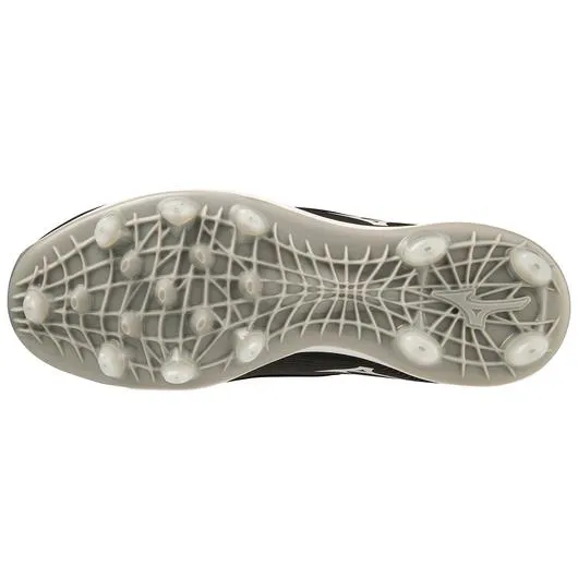 9-Spike Advanced Finch Elite 6 Low Women's TPU Molded Softball Cleat- White/Black