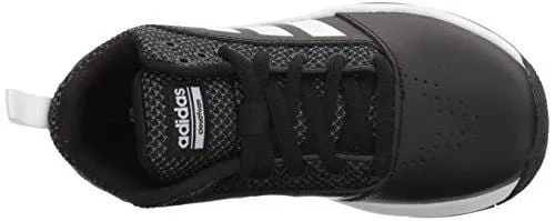 adidas Originals Unisex-Kids Cloudfoam Ilation 2.0 Basketball Shoe, Core Black/White/Grey Five, 3.5 M US Big Kid