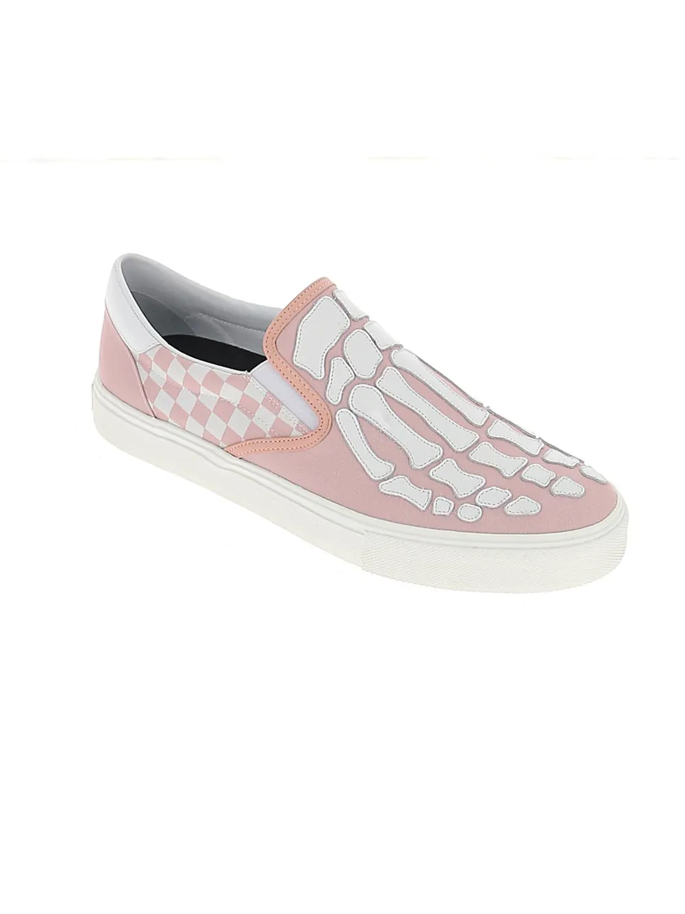 Amiri Checkered Skel Toe Slip On Sneakers