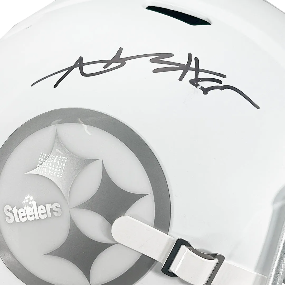 Antonio Brown Signed Pittsburgh Steelers Ice Speed Full-Size Replica Football Helmet (JSA)