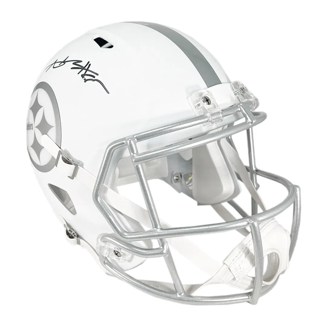 Antonio Brown Signed Pittsburgh Steelers Ice Speed Full-Size Replica Football Helmet (JSA)