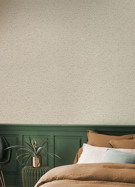 Arbus Cream Geo Wallpaper