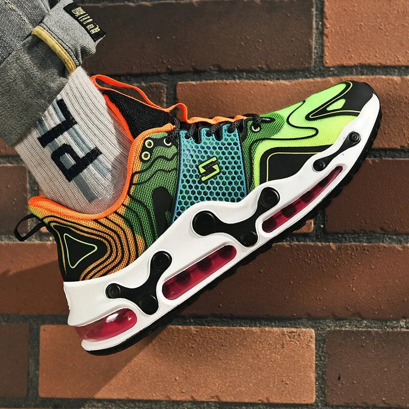 Athletic shoes for men 'Velzard Electro' air cushion Sneakers