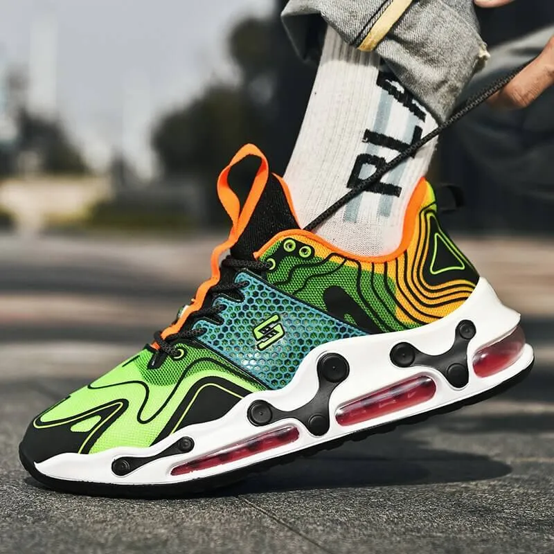 Athletic shoes for men 'Velzard Electro' air cushion Sneakers
