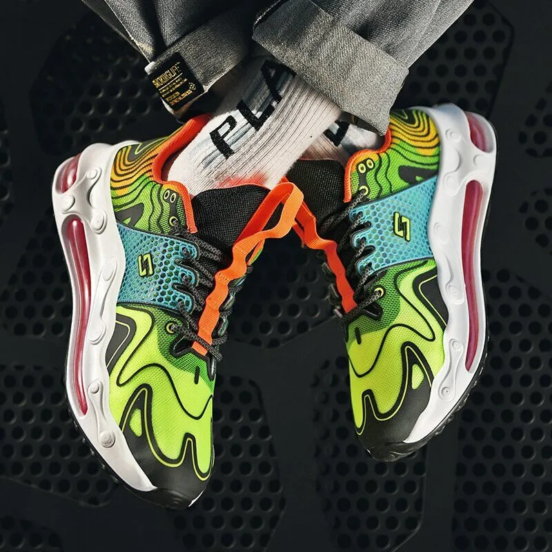 Athletic shoes for men 'Velzard Electro' air cushion Sneakers