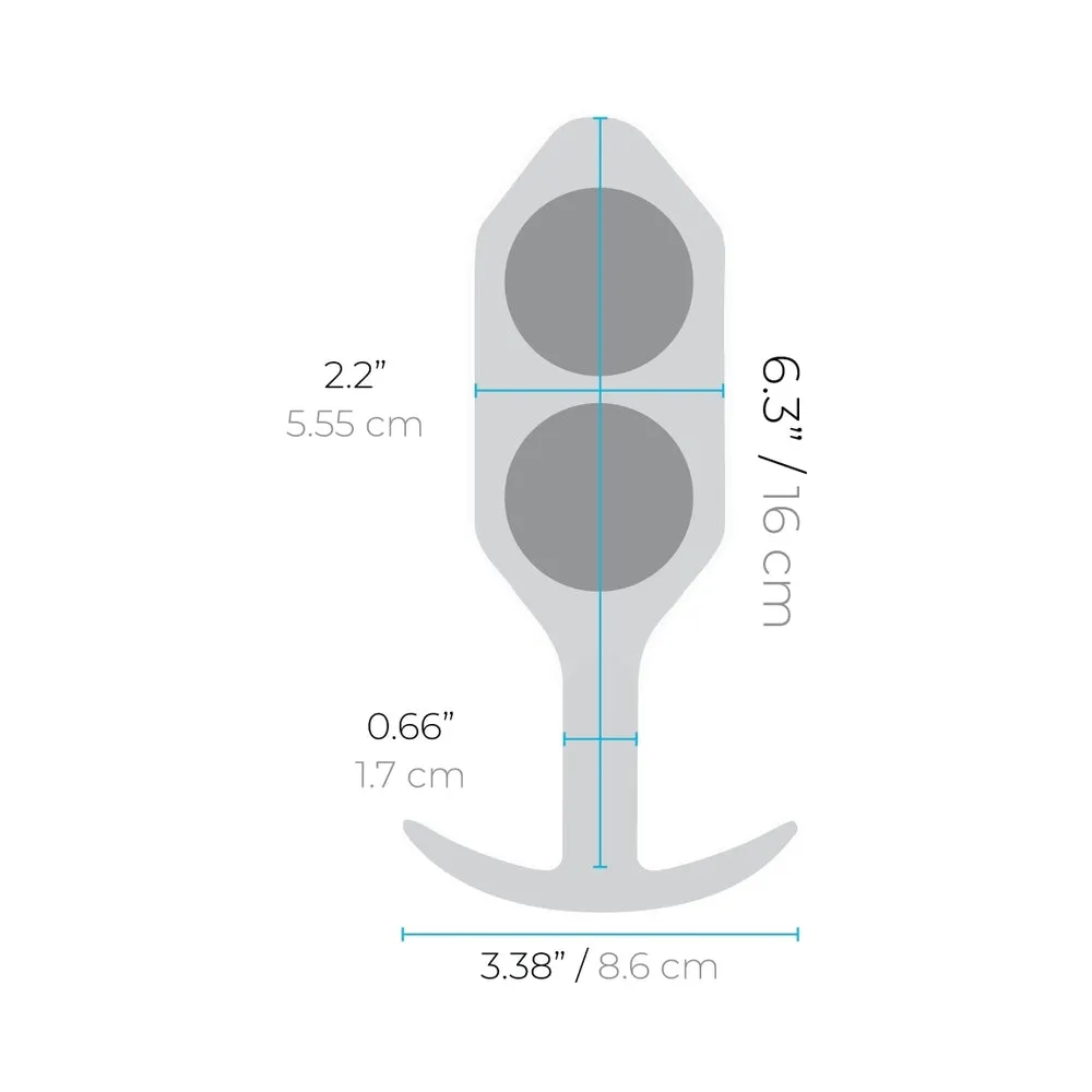 B VIBE SNUG PLUG 6 RED