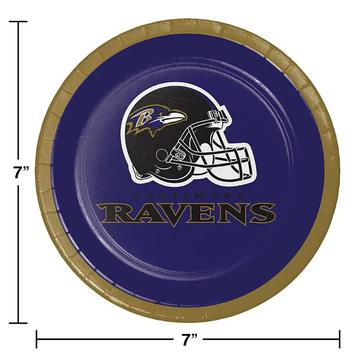 Baltimore Ravens 41 Piece Party Pack for 8 Fans