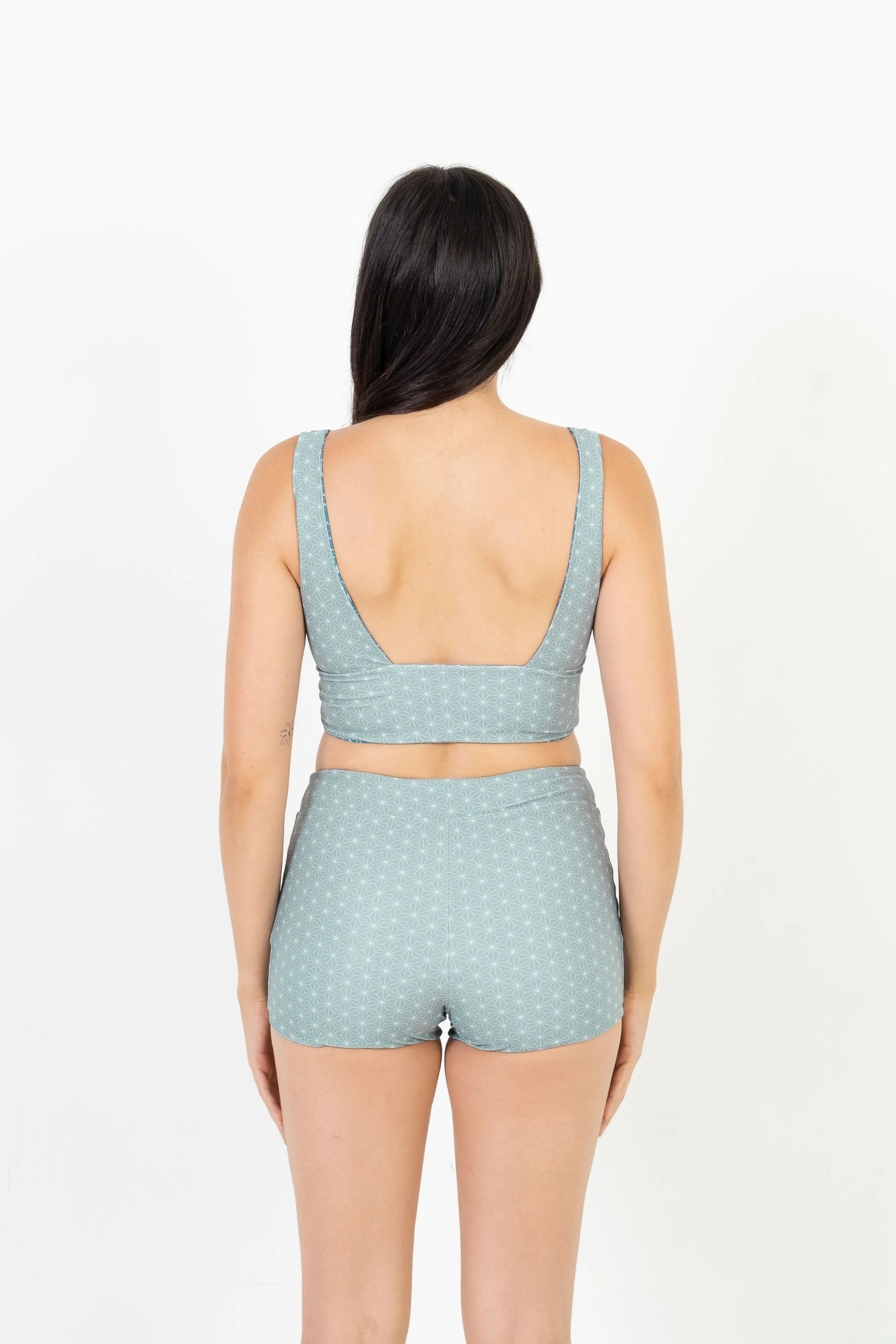 BC High Waist Swim and Sports Shorts - Reversible (Sale)