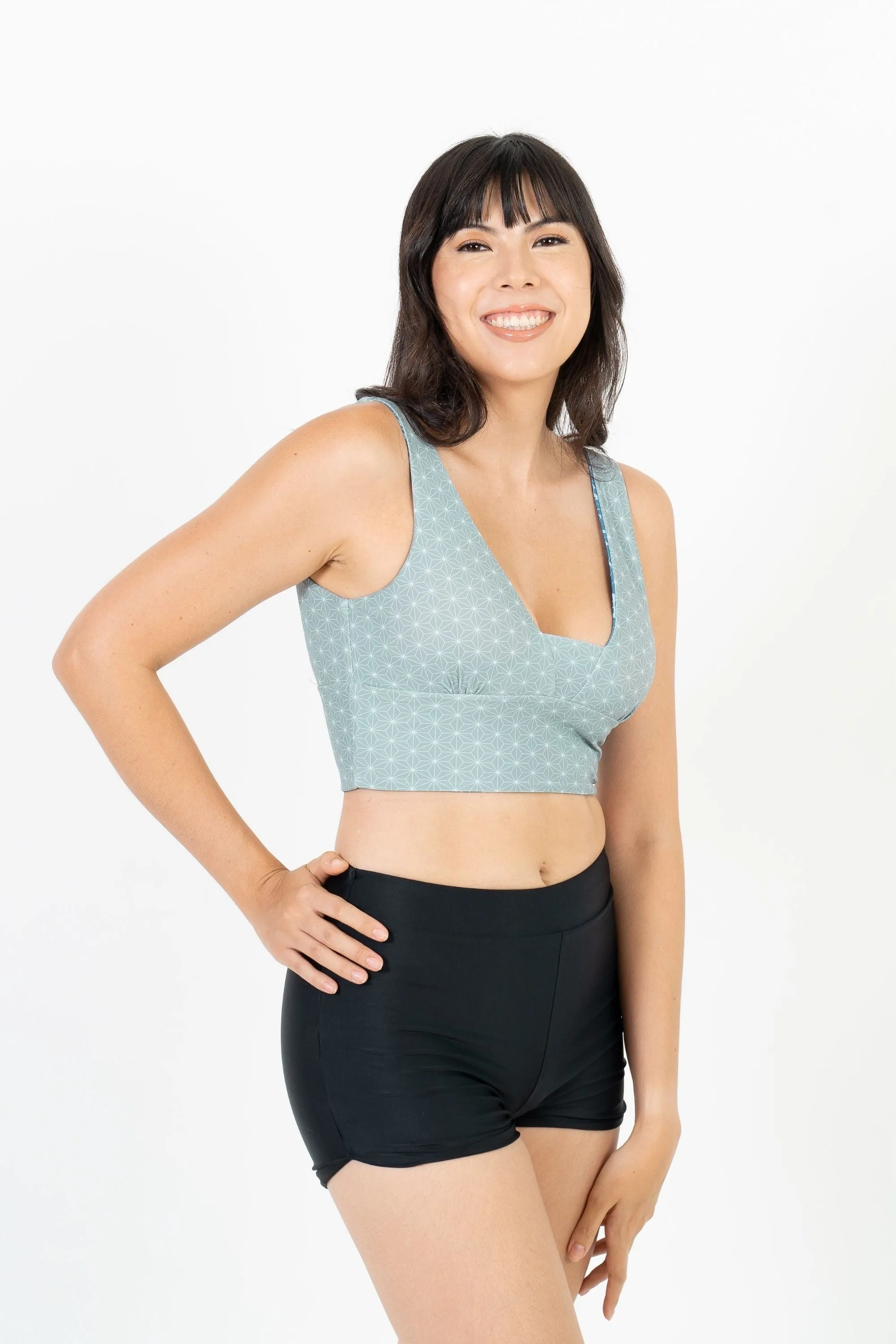 BC High Waist Swim and Sports Shorts - Reversible (Sale)