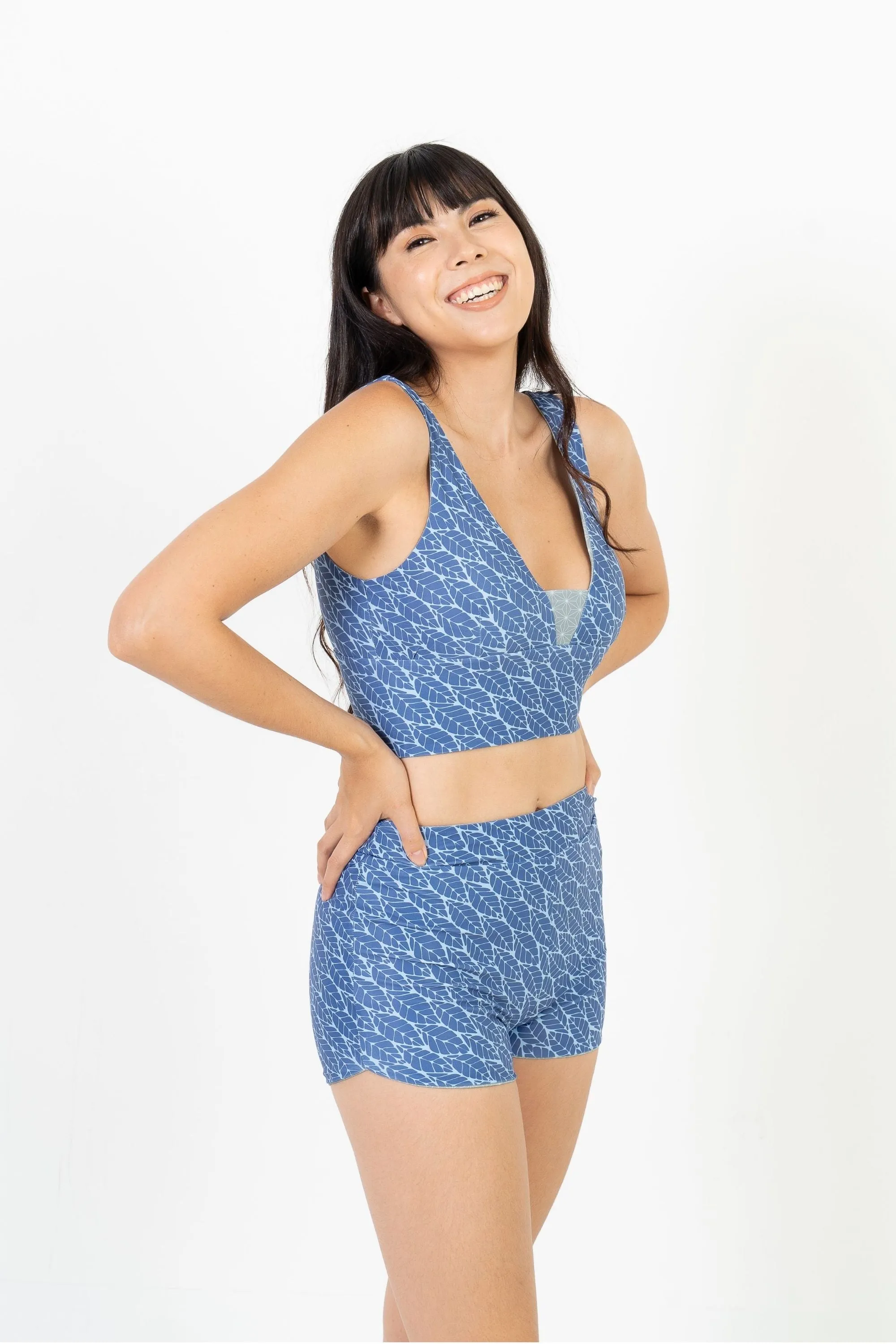 BC High Waist Swim and Sports Shorts - Reversible (Sale)