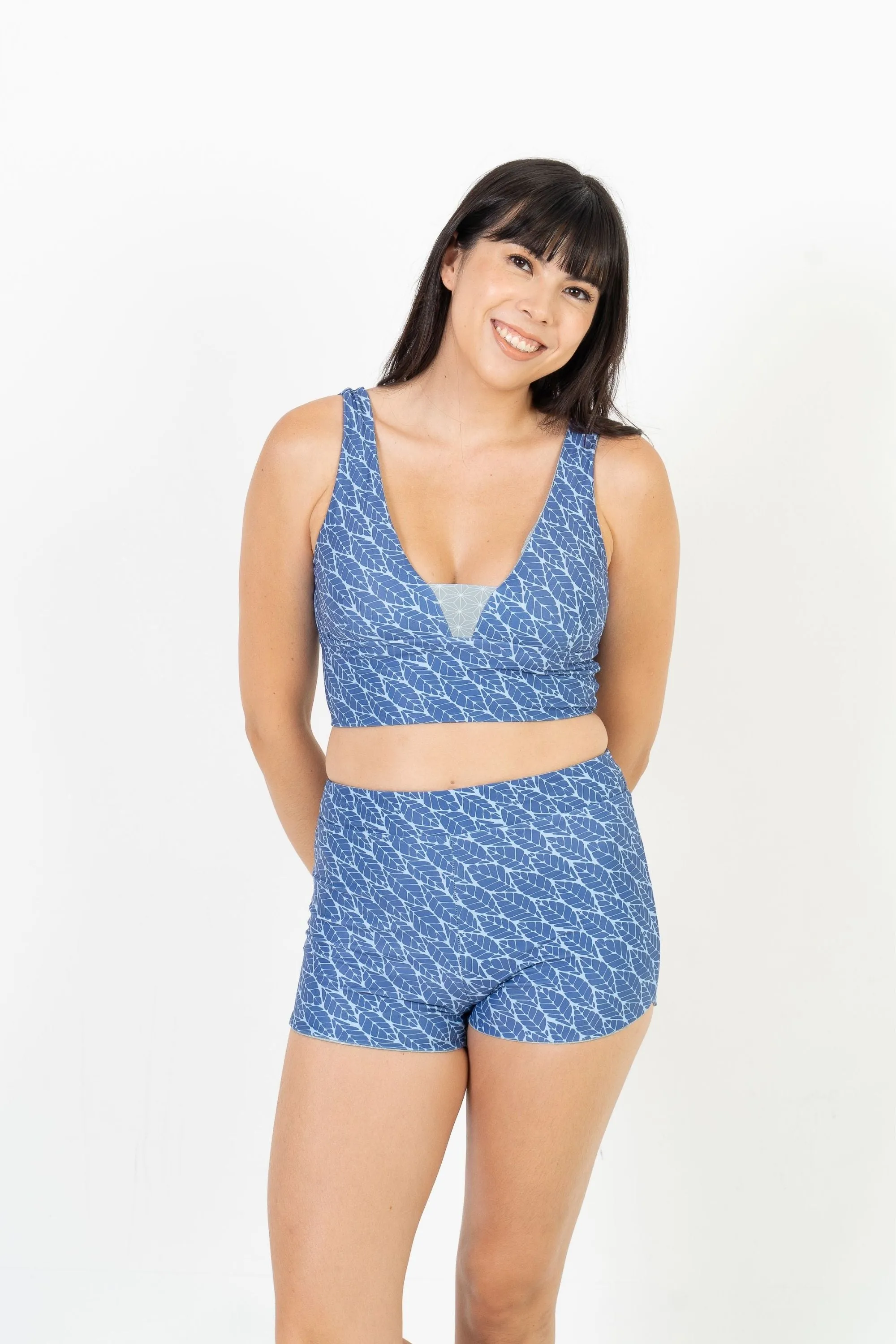 BC High Waist Swim and Sports Shorts - Reversible (Sale)
