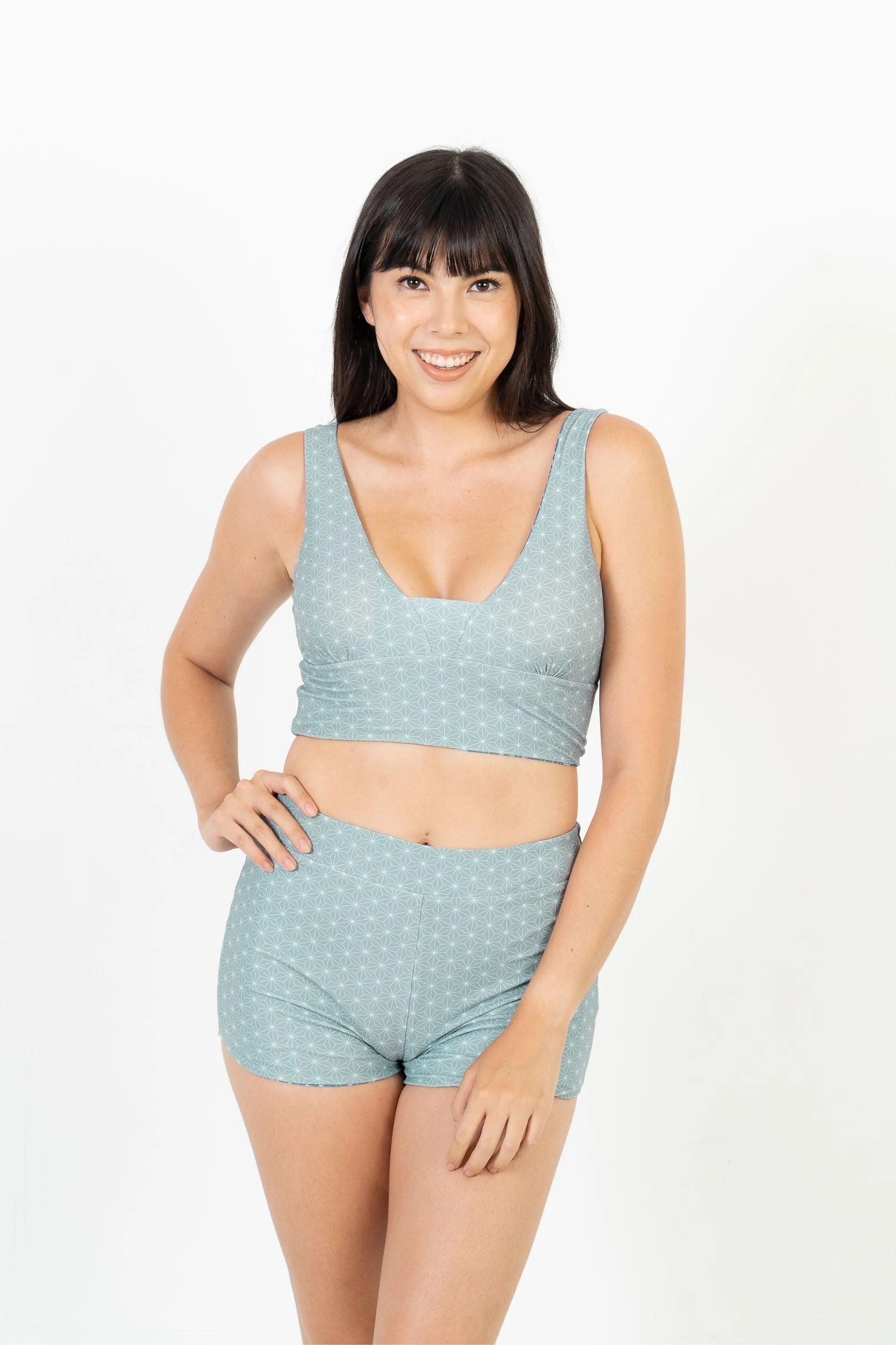 BC High Waist Swim and Sports Shorts - Reversible (Sale)