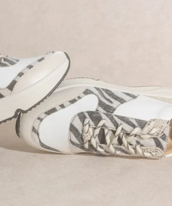 Beige Penelope - Oasis Society Funky Platform Sneaker