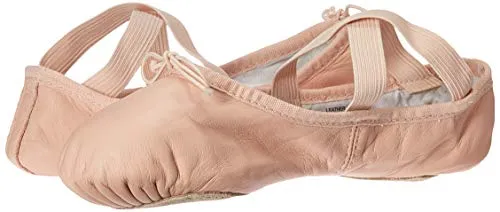 Bloch Women's Prolite II Leather, Pink, 4 Narrow