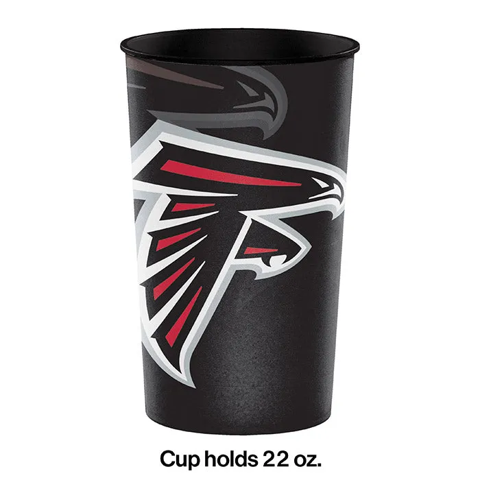 Bulk Atlanta Falcons 22 oz Plastic Stadium Cups (20 per Case)