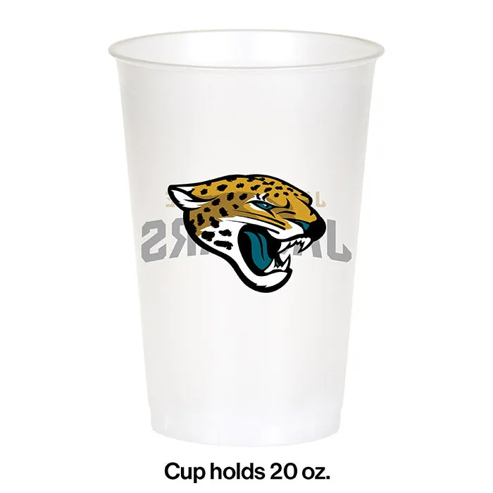 Bulk Jacksonville Jaguars 20 oz Plastic Cups (96 per Case)
