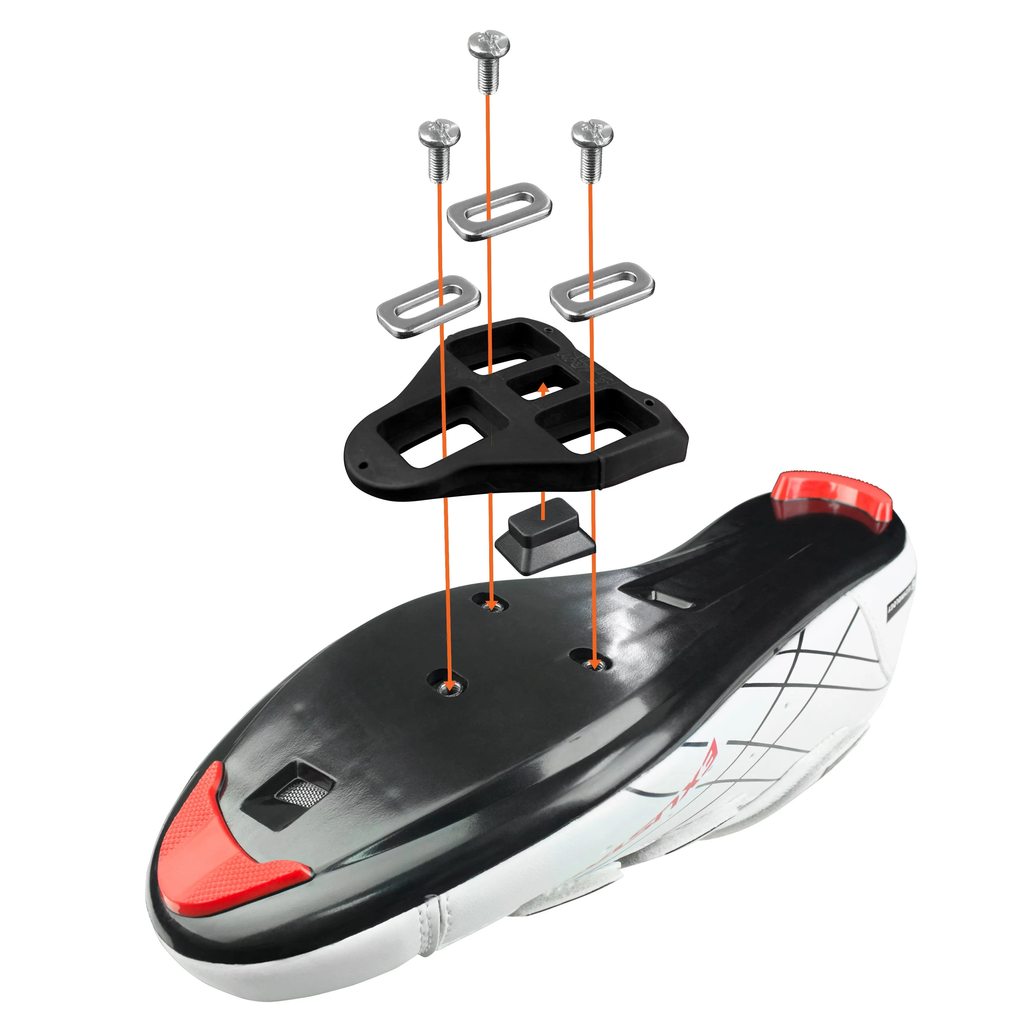 BV Bike Cleats Compatible with Peloton Bike, 90° Float/0° Fixed | BV-CT-01-DT