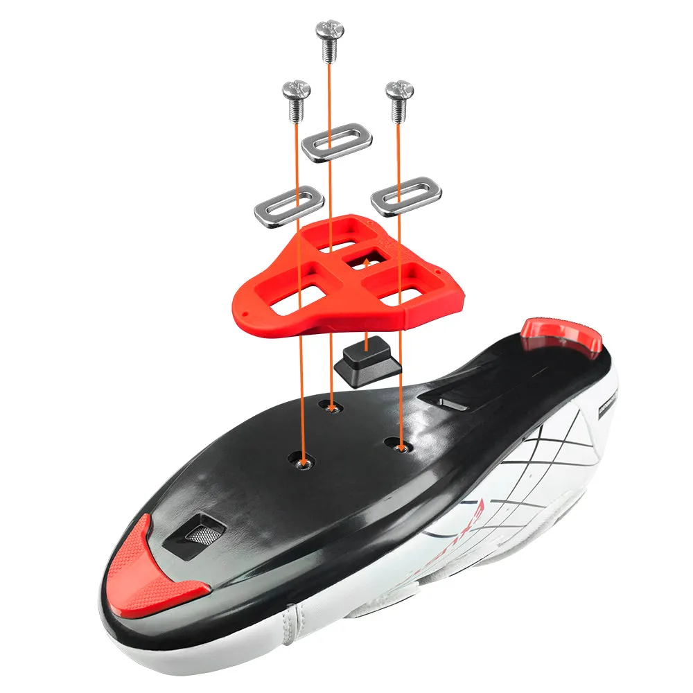 BV Bike Cleats Compatible with Peloton Bike, 90° Float/0° Fixed | BV-CT-01-DT