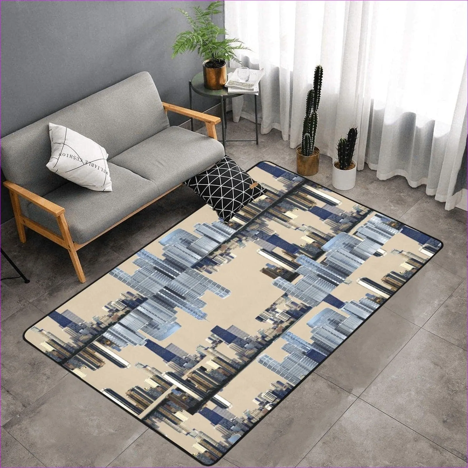 City Blocks Area Rug (4 colors)