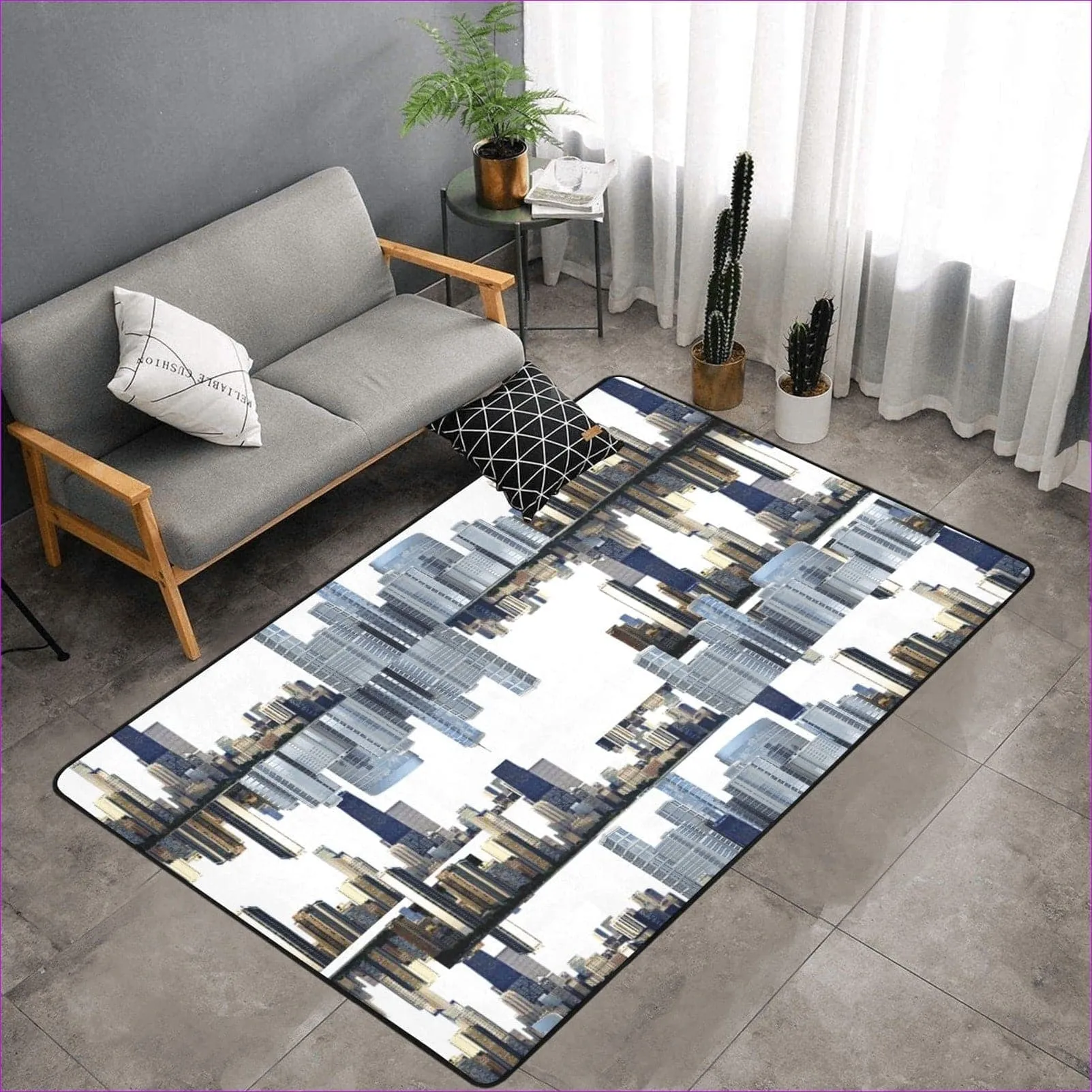 City Blocks Area Rug (4 colors)
