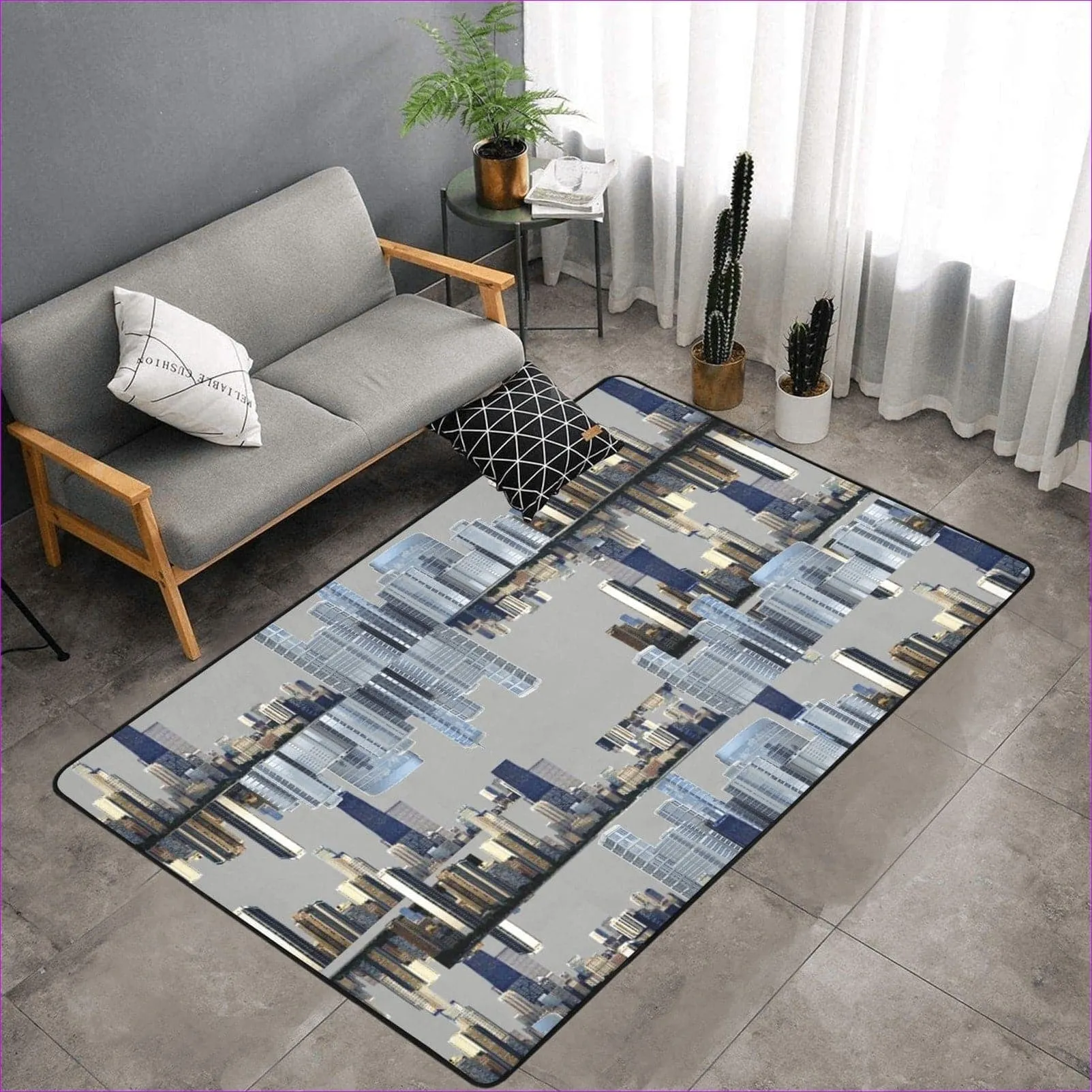 City Blocks Area Rug (4 colors)