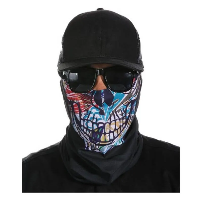 Colored Skull Bandana