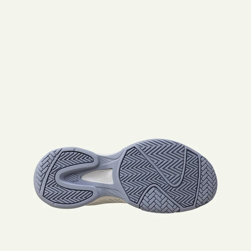 Court Express Pickleball Women's Shoes - White/Heather/Peach Fuzz