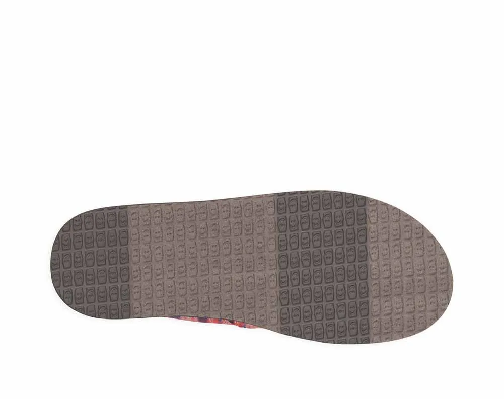 Donna St Plaid Chill in Red Multi by Sanuk