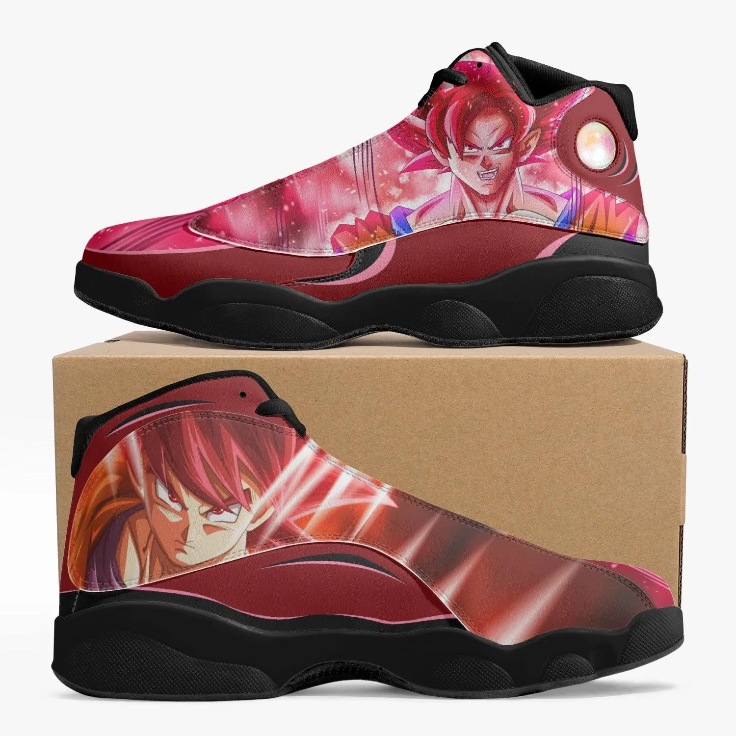 Dragonball Z Goku Super Saiyan God JD13 Anime Shoes