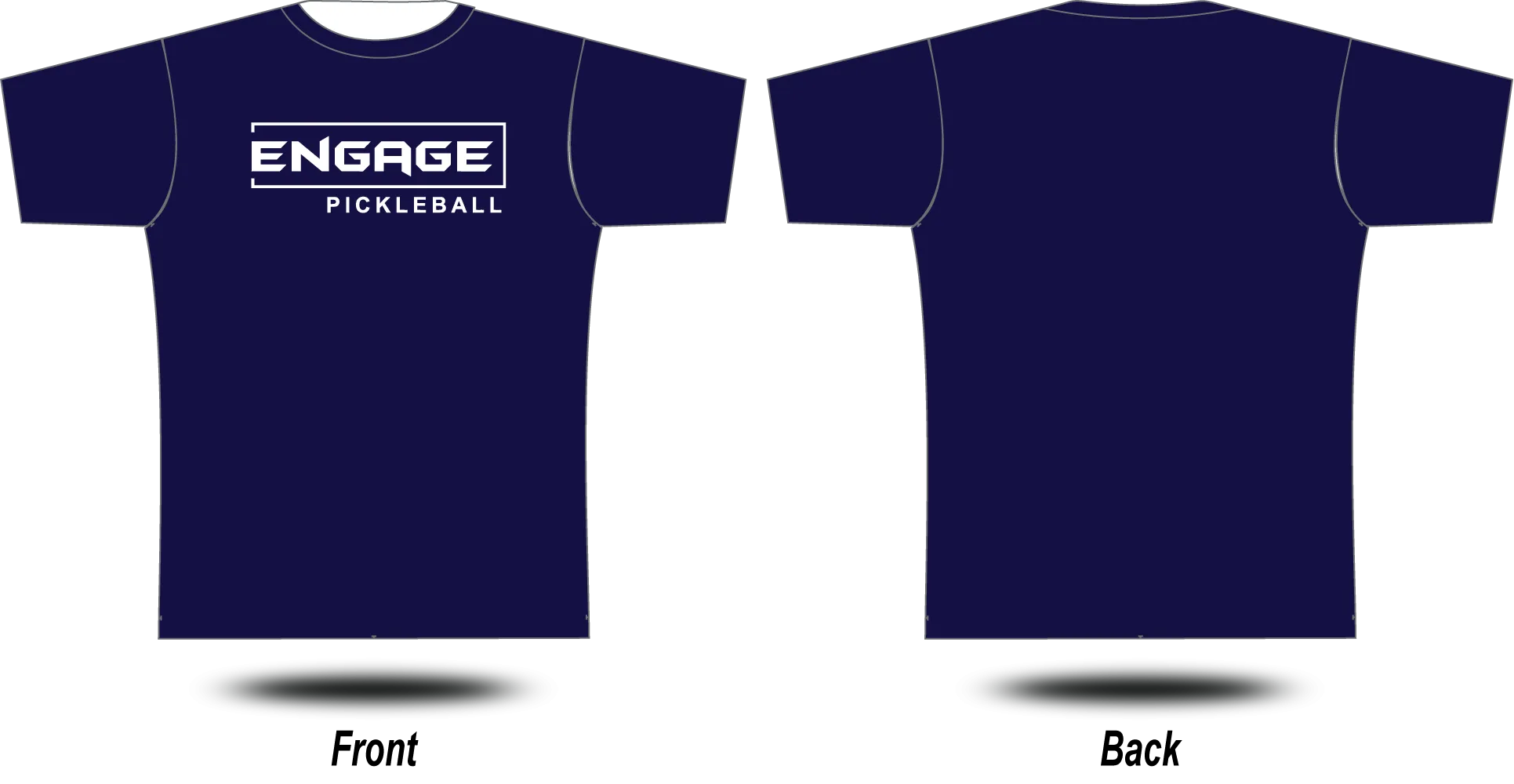 Engage Pickleball - Tee (Navy)