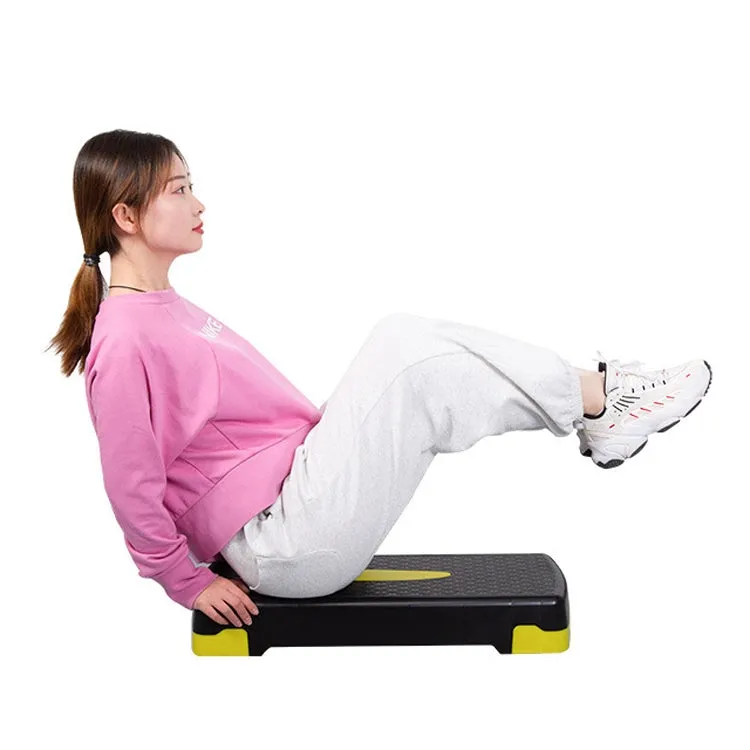 Fitness Pedal Rhythm Pedal Adjustable Sports Yoga Fitness Aerobics Pedal, Size: 78 x 30 x 10 cm(Black   Red)