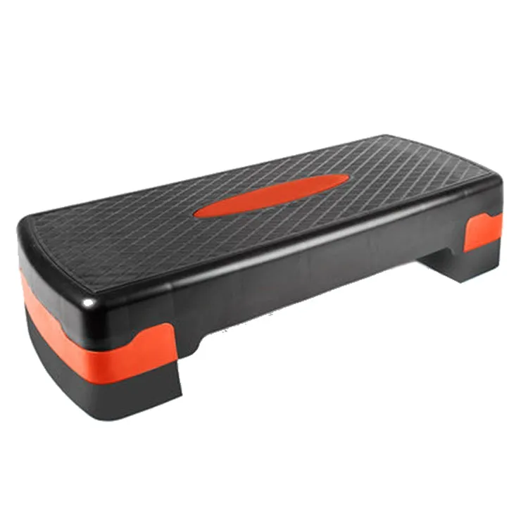 Fitness Pedal Rhythm Pedal Adjustable Sports Yoga Fitness Aerobics Pedal, Size: 78 x 30 x 10 cm(Black   Red)