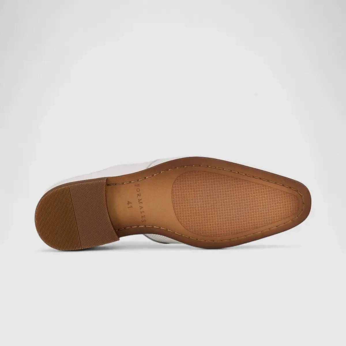 Formales Slip On Open Back White AS2302