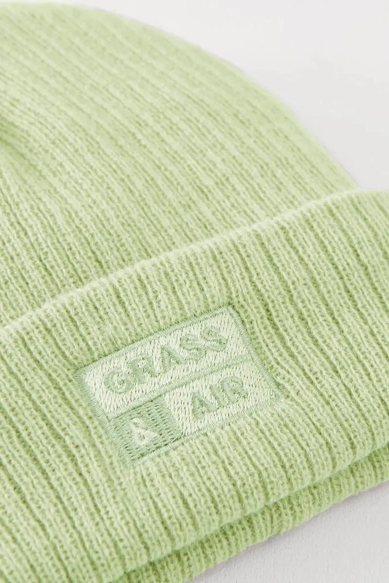 Grass & Air: Glacial Green Beanie Hat