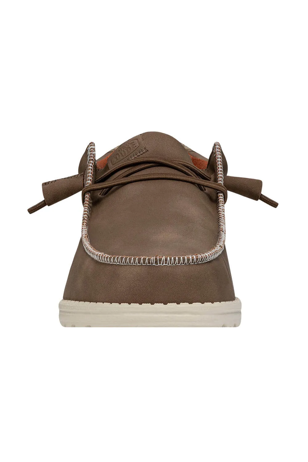 HEYDUDE Men’s Wally Fabricated Leather Shoes in Tan | 40607-265