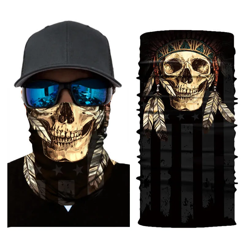 Indian Skull Bandana