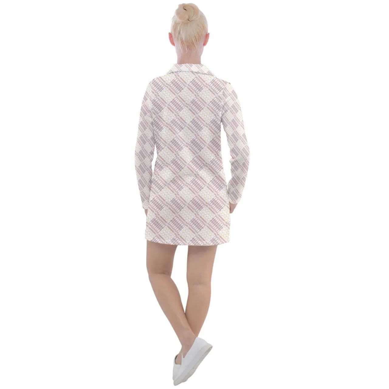 Ishan Women's Long Sleeve Casual Dress