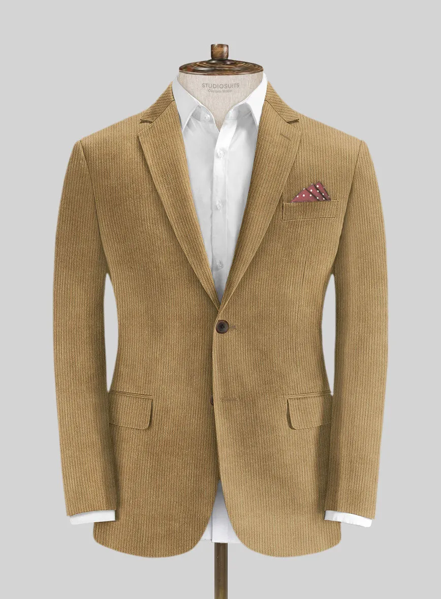 Khaki Corduroy Suit