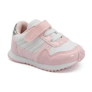 KLIN Mini Walk Tennis - White/Light Pink