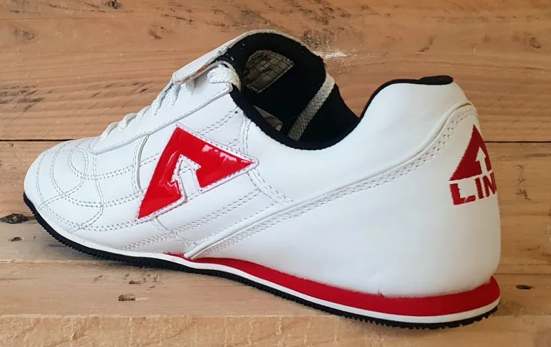 LINE STREEK Low Leather Trainers UK9/US9.5/EU43 STREEK White/Red/Black