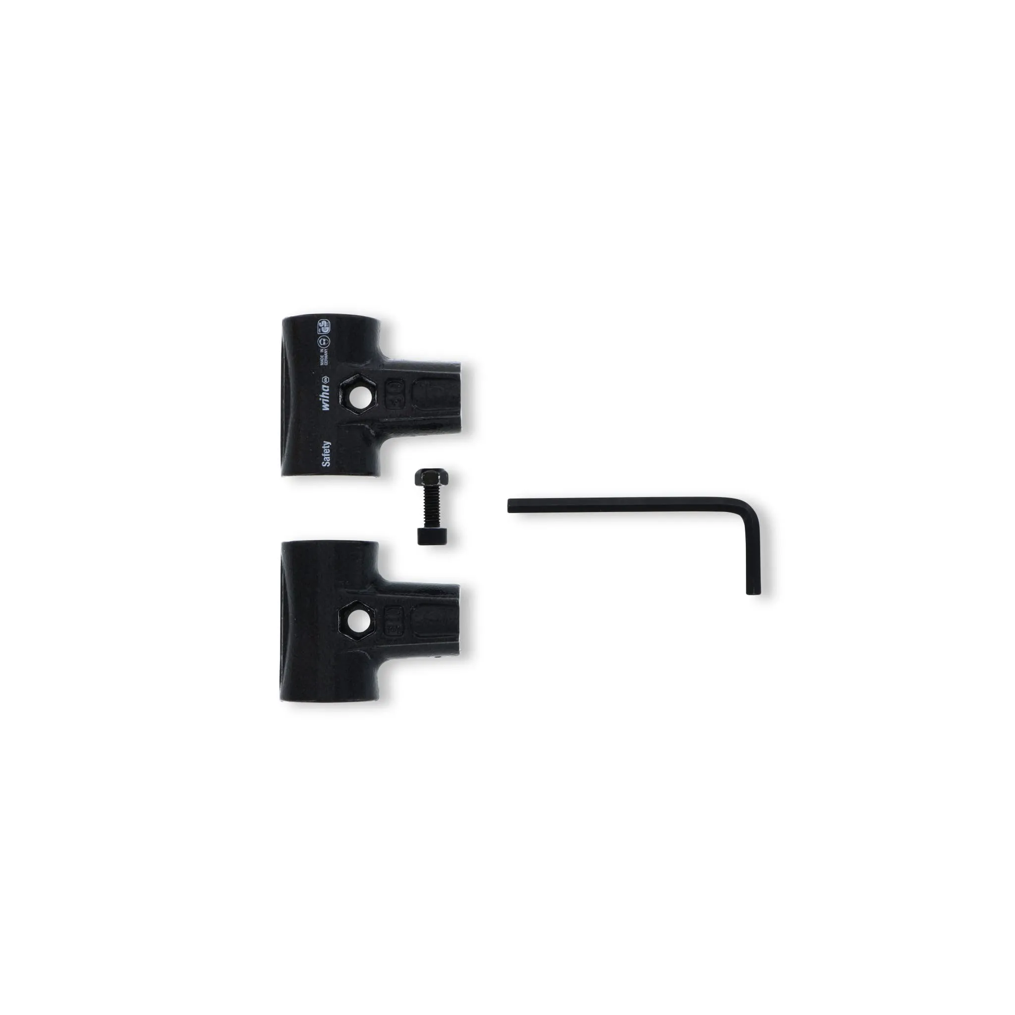 Malleable Cast Iron Split Head Mallet Set, 7 Piece