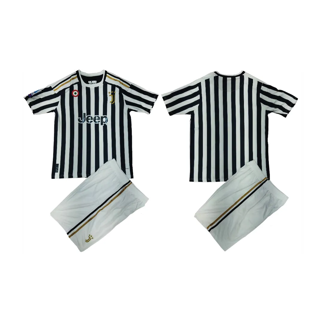 Mars Sports Football Jersey Set Juventus FC Black/White - HJ-0175